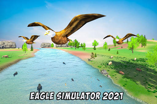 Eagle Simulator: Flying Bird Family Games screenshot 18