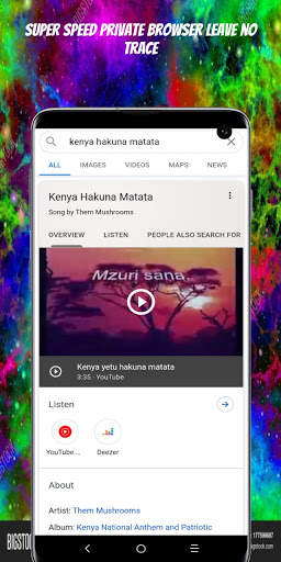 Samz Browser screenshot 2