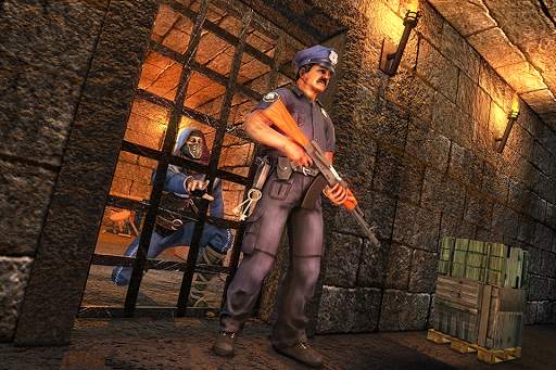 Superhero Ninja Prison Escape screenshot 6