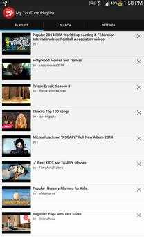 My YouTube Playlist screenshot 2