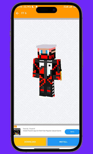 FF Skin for Minecraft PE screenshot 4