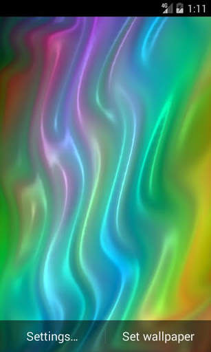 Silk Color Live Wallpaper screenshot 1