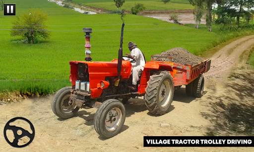Tractor Trolley Sand Transport screenshot 1