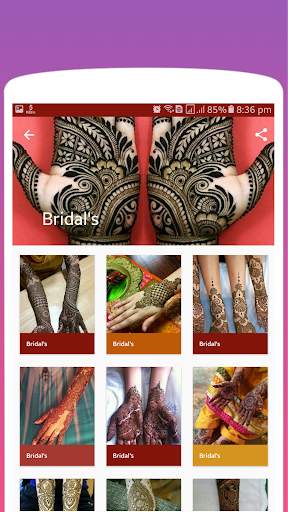 Mehndi & Hena Design App screenshot 16
