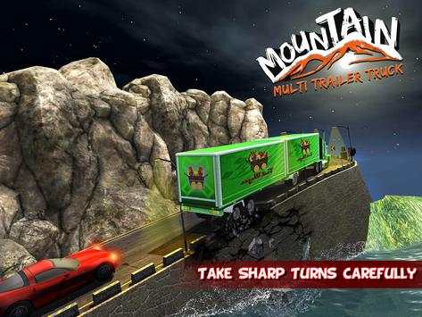 Multi-Trailer Truck Cargo: Mountain Drive screenshot 7