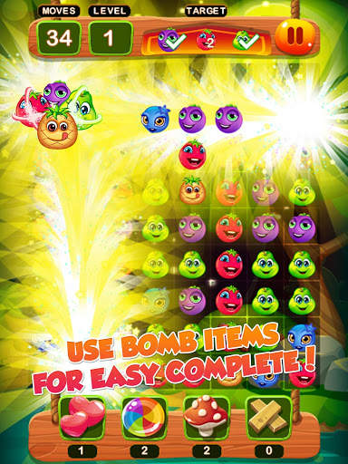 Fruits Crush Mania Match 3 Puzzle screenshot 9