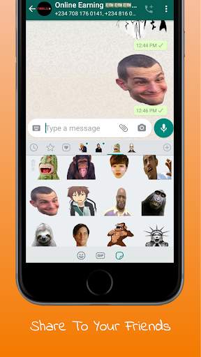 Funny Stickers For WhatsApp |  screenshot 4