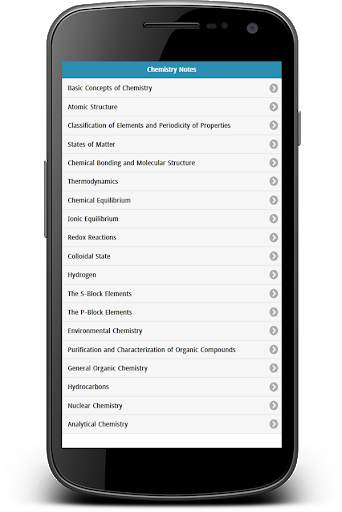 Chemistry Notes screenshot 1