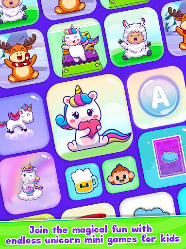 Baby Unicorn Phone For Kids screenshot 1