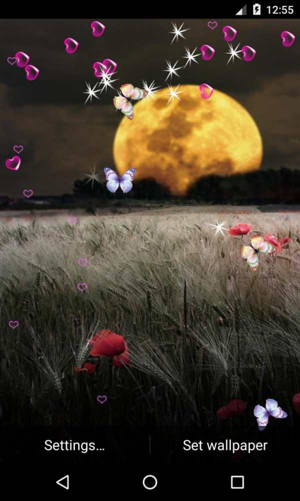 Moonlight Live Wallpaper screenshot 3