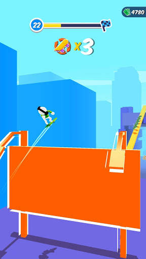 Stickman Skate 3D screenshot 3