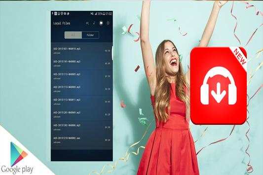 MusicDown - Mp3 Music Player screenshot 2