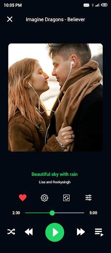 Music Player for Android screenshot 2