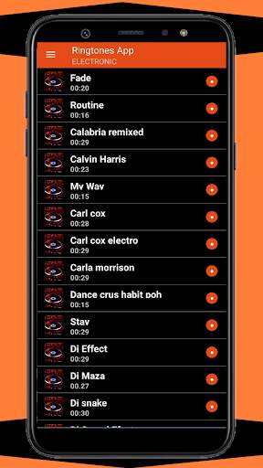 electronic ringtones screenshot 6