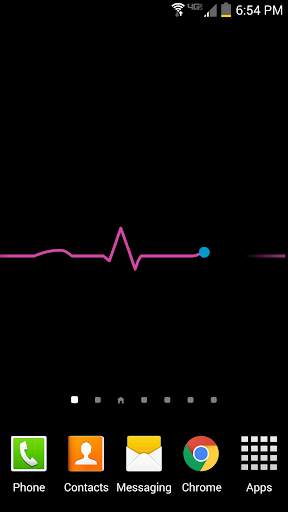 ECG Live Wallpaper screenshot 5