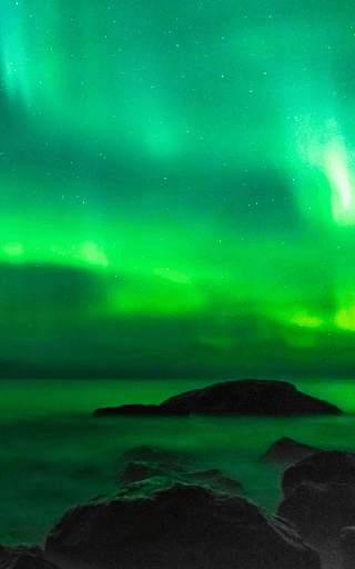 Northern Lights Live Wallpaper screenshot 1