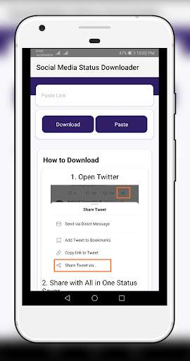 All Social Media Status Downloader-Status Saver screenshot 3