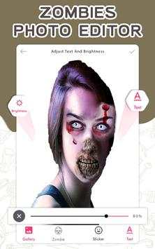 ZOmbie Photo Editor : Live Zombie Face скриншот 3