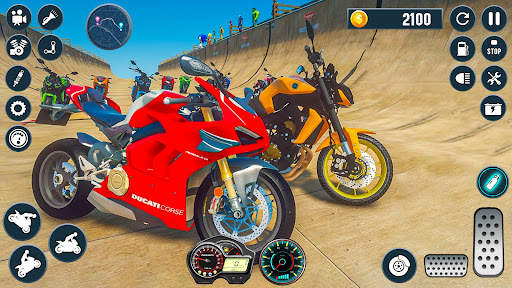 GT Bike Racing Game Moto Stunt screenshot 6