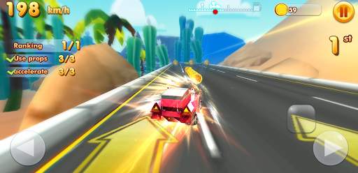 Patrol Racing Battle 3D screenshot 3