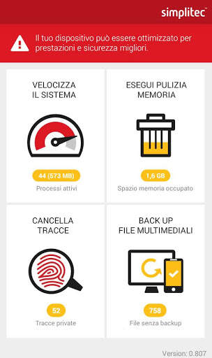simpli Clean ANDROID BOOSTER & CLEANER screenshot 2