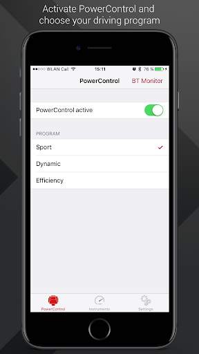 DTE PowerControl screenshot 2