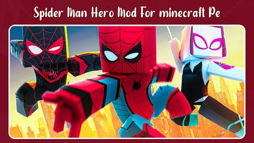 Minecraft Spider Man Mod PE screenshot 2