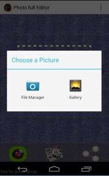 Photo Full Editor screenshot 1