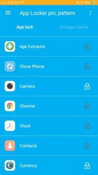 App Locker Pin, Pattern screenshot 4
