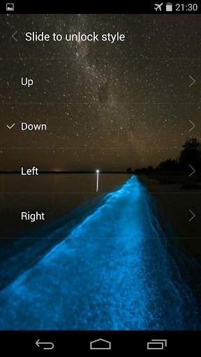 Stars live wallpaper locker screenshot 13