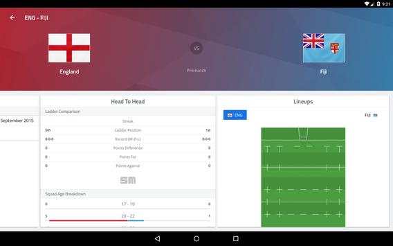 Rugby 2015 Live screenshot 10