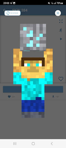 Mini Skins for Minecraft PE स्क्रीनशॉट 4