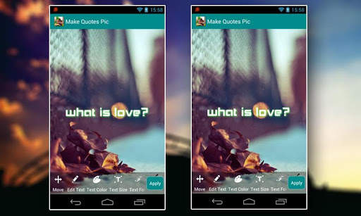 Make Quotes Pic screenshot 2