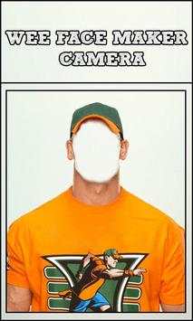 Camera Editeur WWE Face Maker 6 تصوير الشاشة