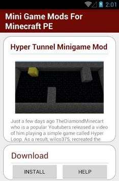 Mini Game Mods For MinecraftPE स्क्रीनशॉट 4