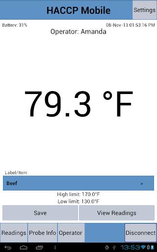 HACCP Mobile screenshot 7