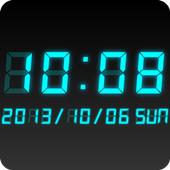 LED clock widget CT-Me Clock icon