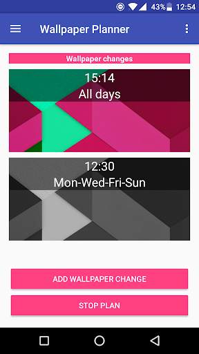Auto Wallpaper Changer - Wallpaper Planner screenshot 7