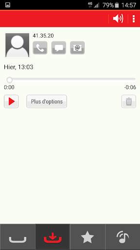 Messagerie Vocale Visuelle screenshot 2