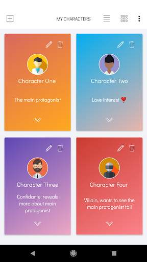 Character Notes Planner - Trial screenshot 2