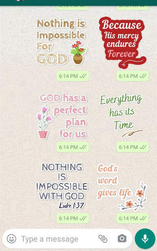 Christian Stickers screenshot 3