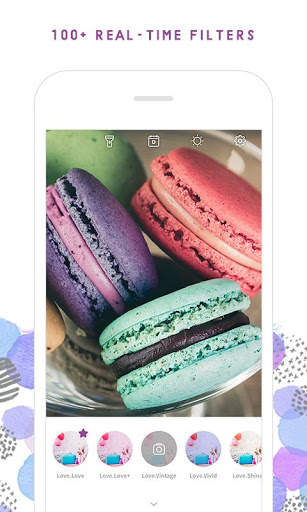 Macaron Cam - Photo Editor/Video Recording 1 تصوير الشاشة
