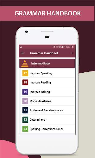 English Grammar Handbook скриншот 1