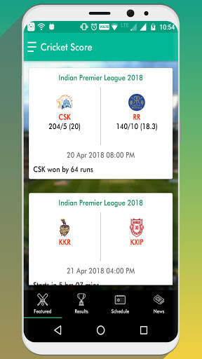 CricketScore:  Live Cricket Match Score, News App screenshot 2