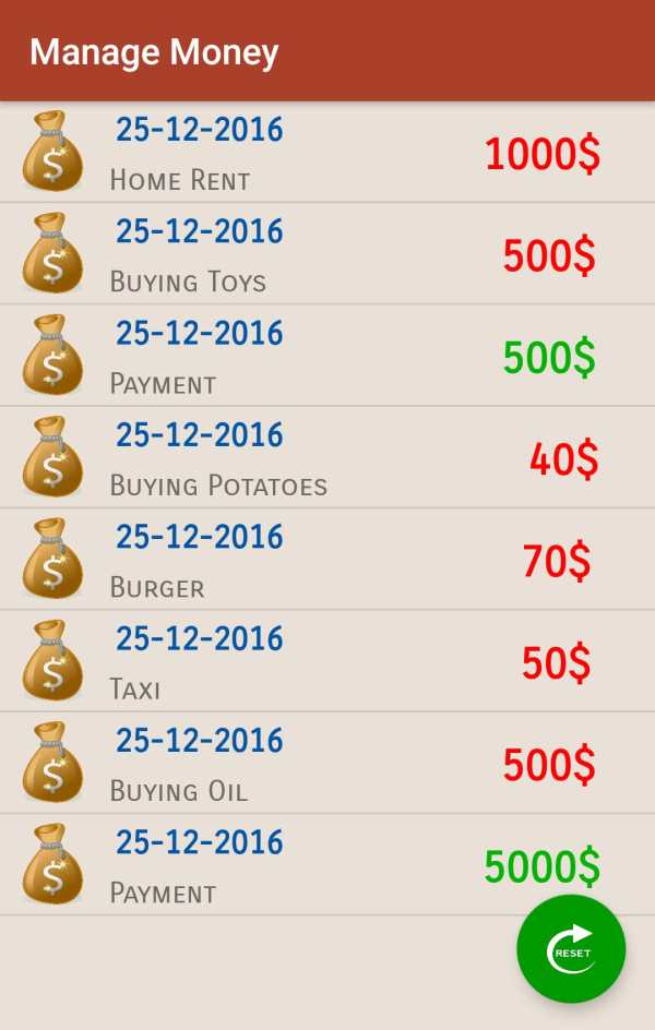 Manage Money स्क्रीनशॉट 4