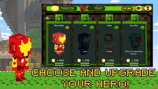 Iron Craft MOD Super Hero: Run screenshot 2