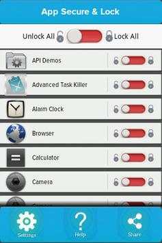 App Secure & Lock 3 تصوير الشاشة