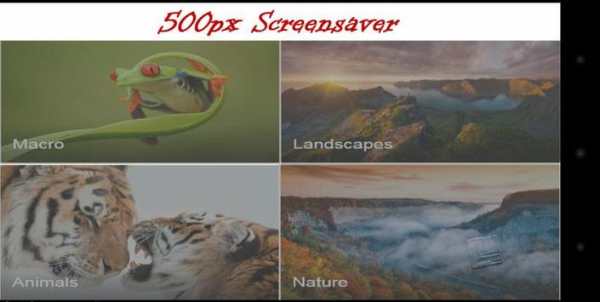 500px Screensaver screenshot 2