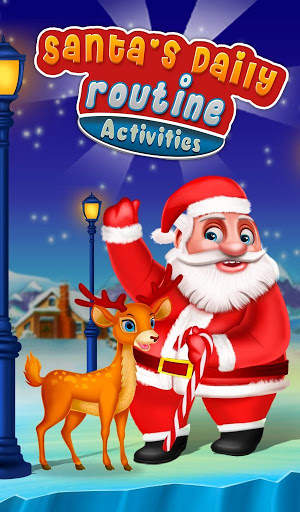 Santa's Daily Routine Activities Game screenshot 1