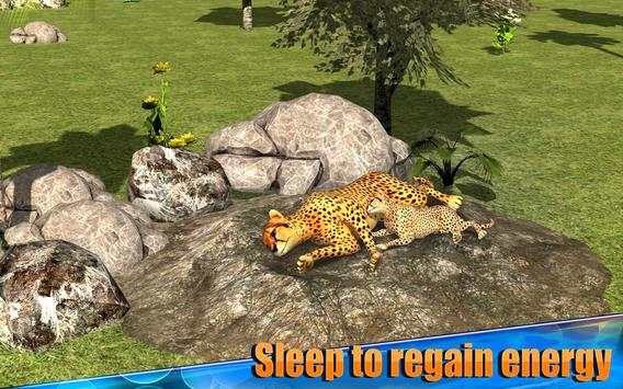 Angry Cheetah Simulator 3D скриншот 8